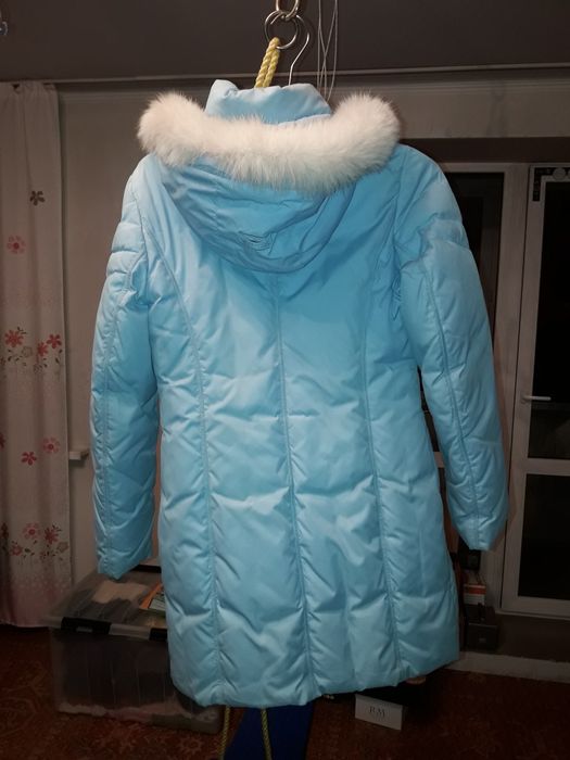 пуховик - лебяжий пух 44 размер