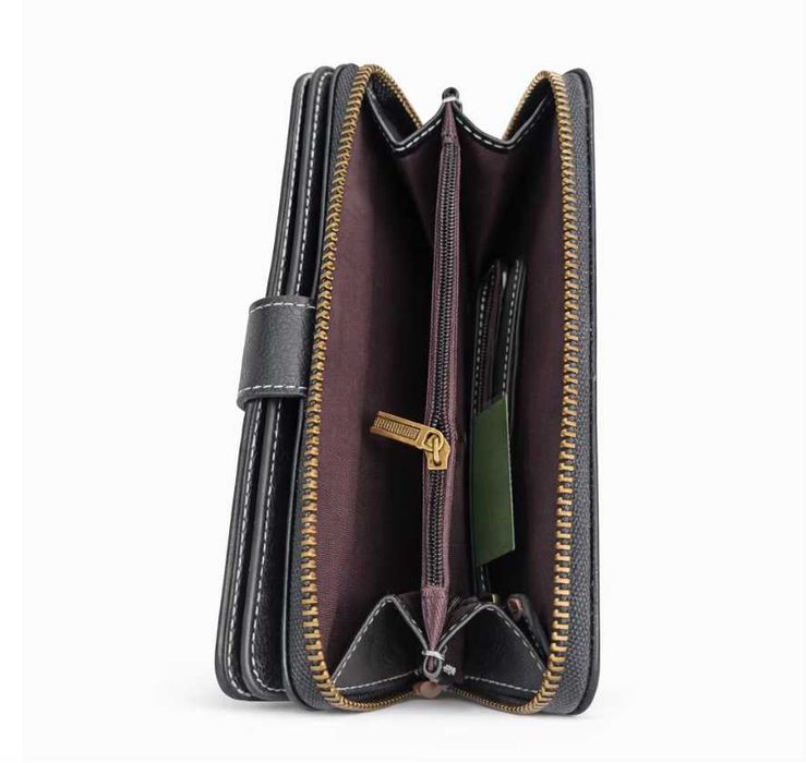 Portofel negru protectie RFID