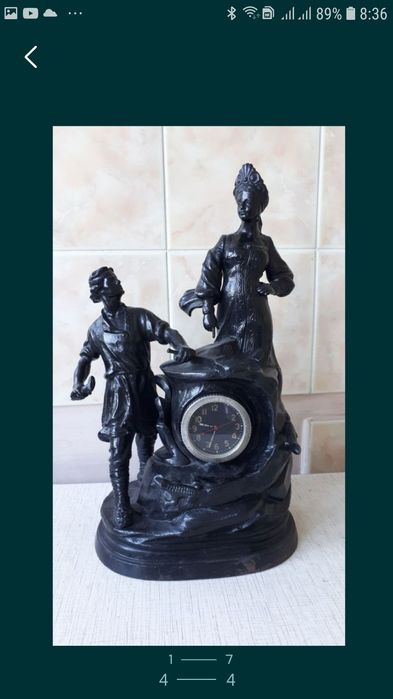 Старинные часы с боем.