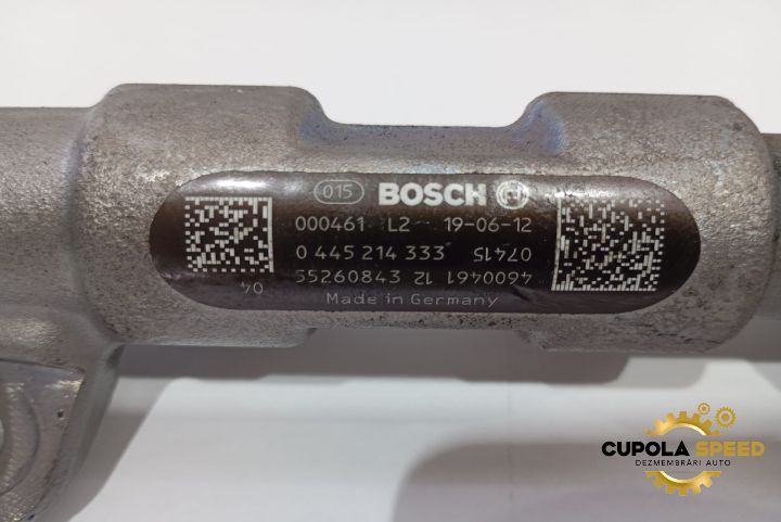 Rampa injectoare 2.2D 55260843 0445214333 Fiat Ducato 3 Typ250 [3rd f
