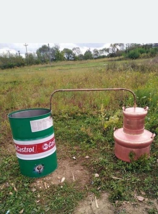 Vindem cazane țuică 100 litre fund 3mm peret 2mm capac 1mm