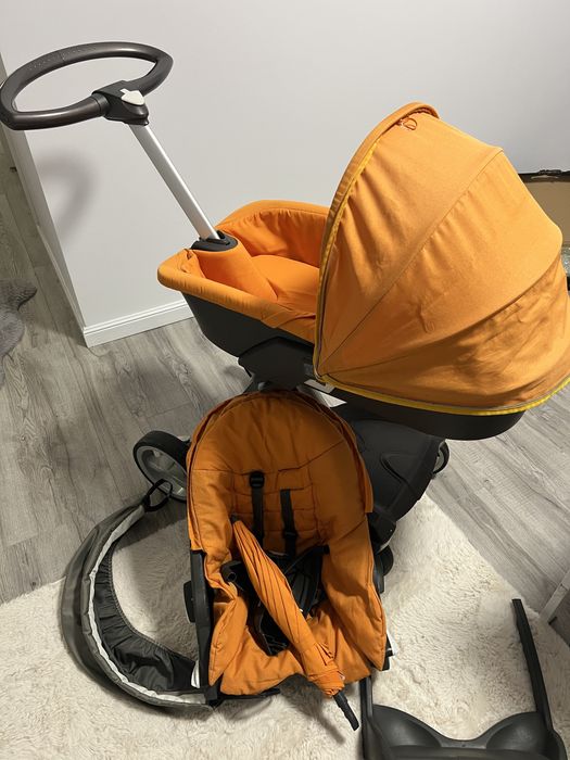 Carucior 3 in 1 stokke