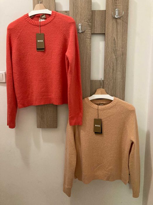 Блузи , пуловери на BOSS, в свежи цветове, нови с етикет