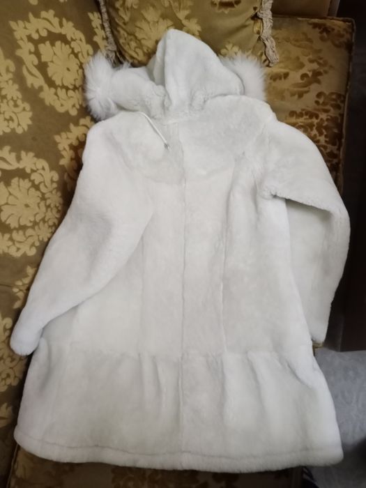 Шуба детская цигейка