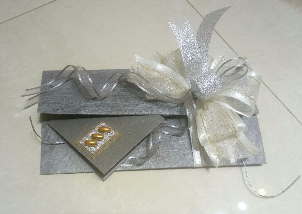 Сватбен Плик за пари, ваучер,бал,кръщене,р.ден,подарък,картичка,покана