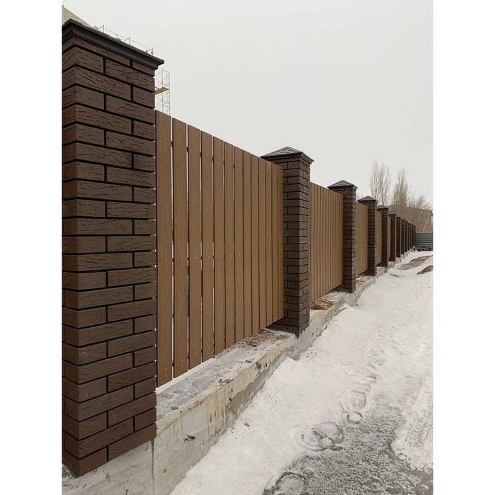 Заборная доска ДПК для забора