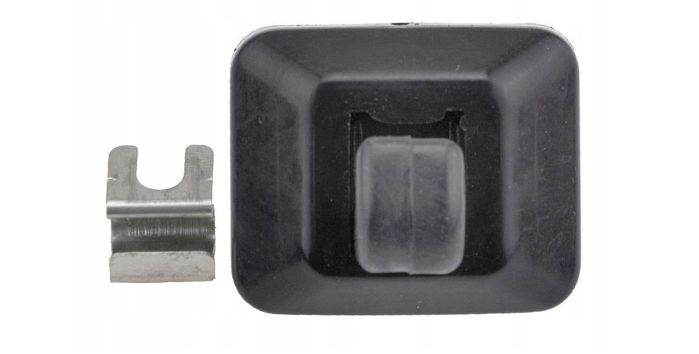 Държач Щипка Закопчалка за сенник, Audi, Seat (2005–2011) — ляв/десен, сив/бежов/черен