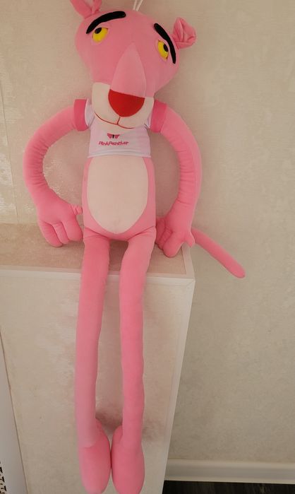 Продам мягкая игрушка розовая пантера