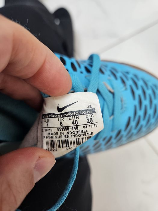 Ghete / Adidași fotbal sală Nike mărimea 40 - Impecabili