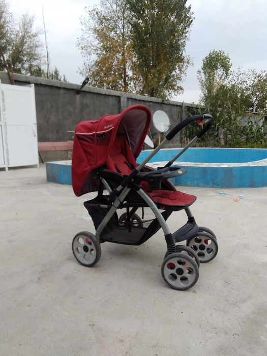 Детская кроватка+детская коляска со скидкой. ЦЕНА за комплект.