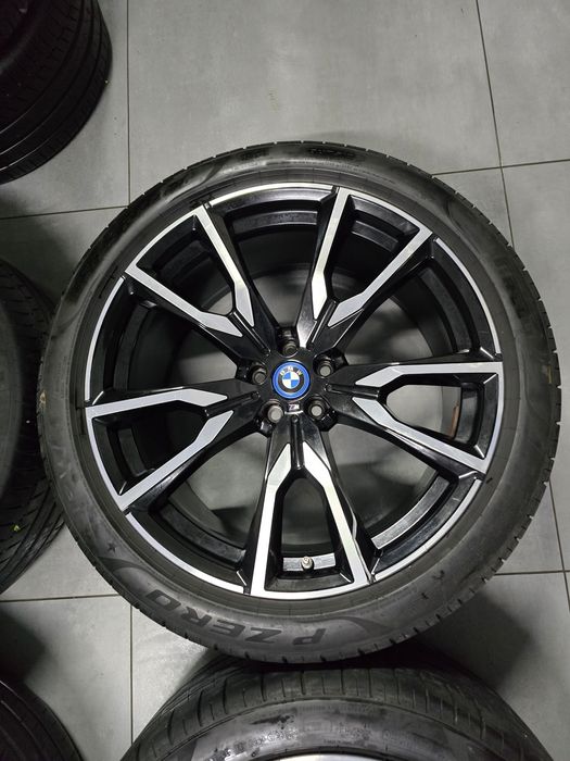 Jante, Roti x7, g07, r22, x5 g05, x6 g06, originale bmw, 755m  v-spoke
