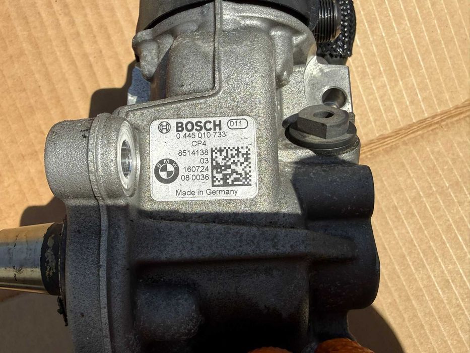 Kit injectie injectoare rampa pompa inalte  BMW 2.5d biturbo cod 8514151  8514155  8514138