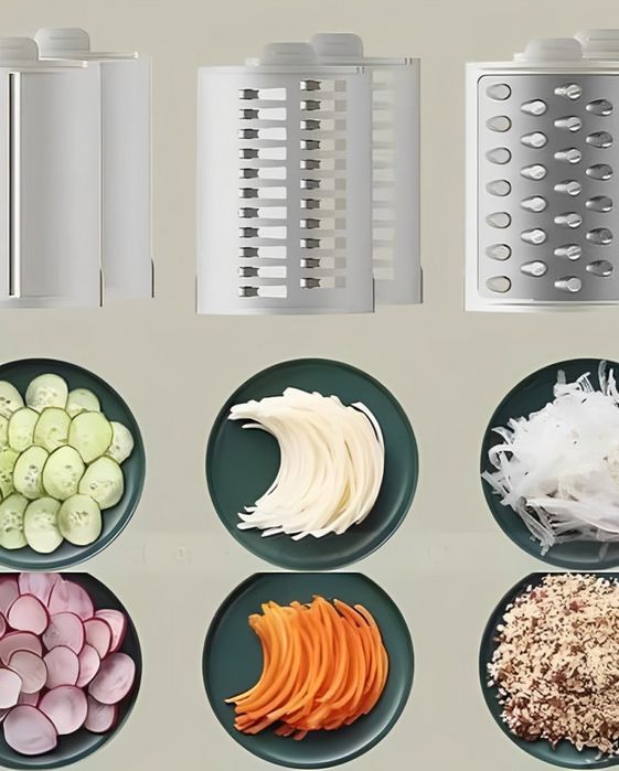 Мултифункционална електрическа резачка-ренде за зеленчуци