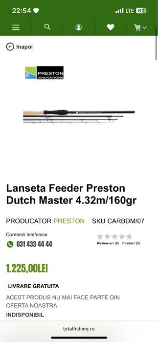 Lanseta Feeder Preston
