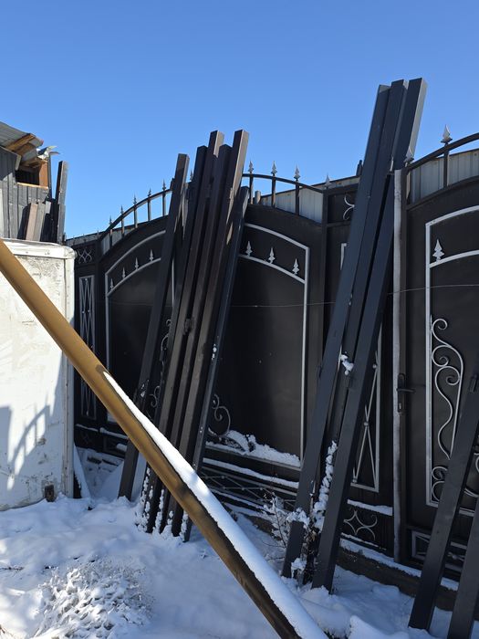 Ворота откатной и распачной