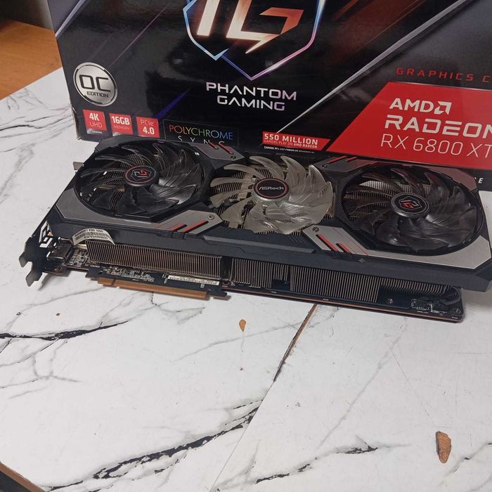 ASRock Radeon RX 6800 XT Phantom Gaming D OC 16GB