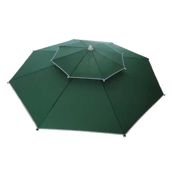 ***ПРОМОЦИЯ*** Плажен / градински чадър с двоен таван против вятър