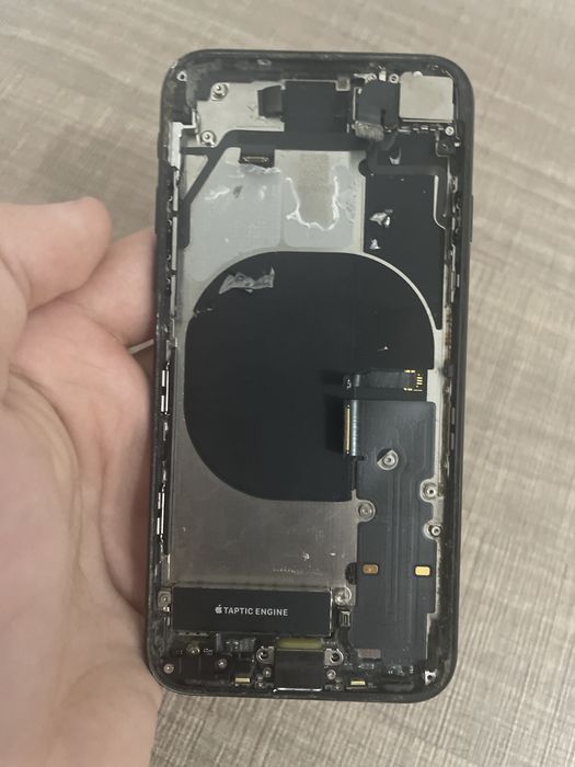 Spate fisurat iPhone SE 2020+cameră originală