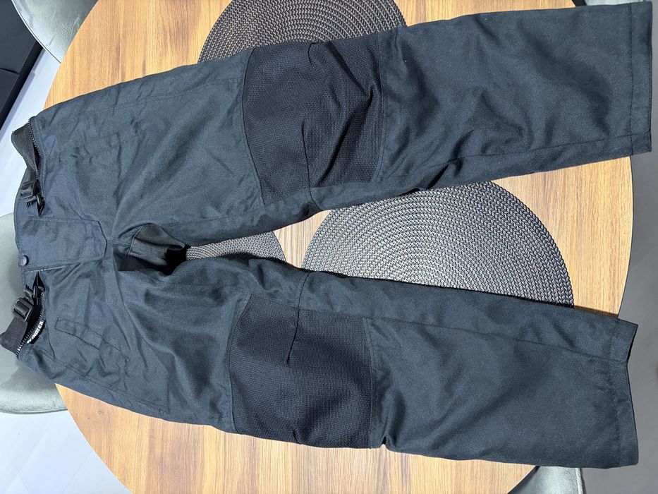 Pantaloni moto textil, protectii, XL.