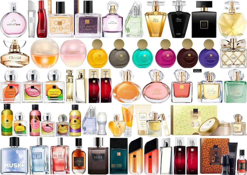 AVON - TTA Today,Far Away,Attraction,Premiere Luxe,Incandessence,Luck