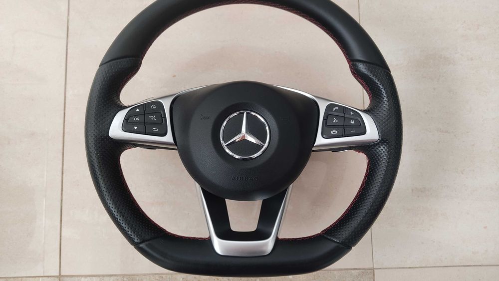 Мерцедес AMG Sport волан с ВИБРАЦИЯ - Mercedes W205  * W166 * W213