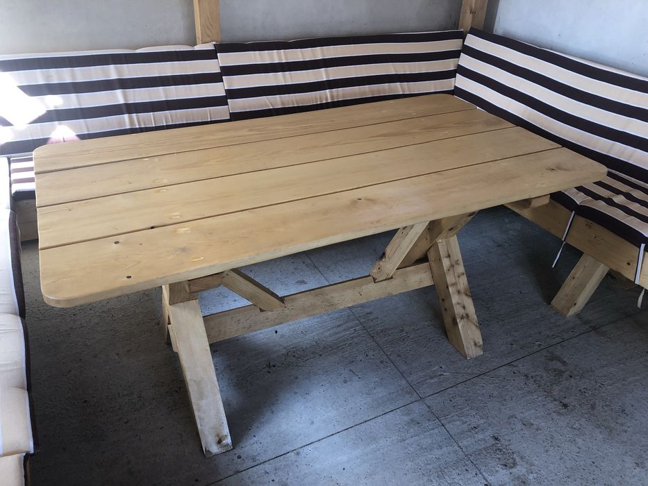 Mobilier rustic pentru gradina / foisor / terasa