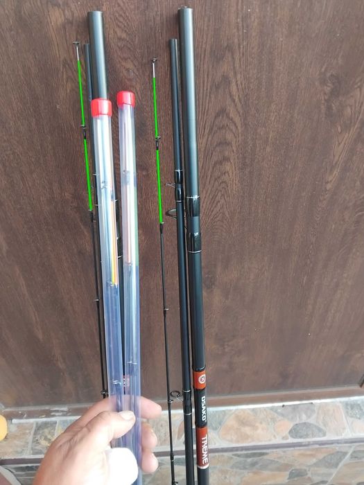 Чисто нови шаранджийски фидер въдици - 2 броя