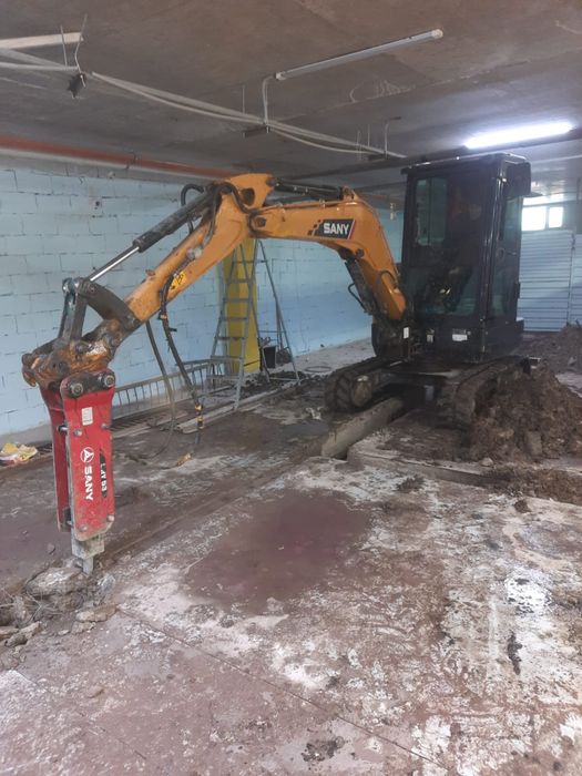 Мини эксковатор аренда