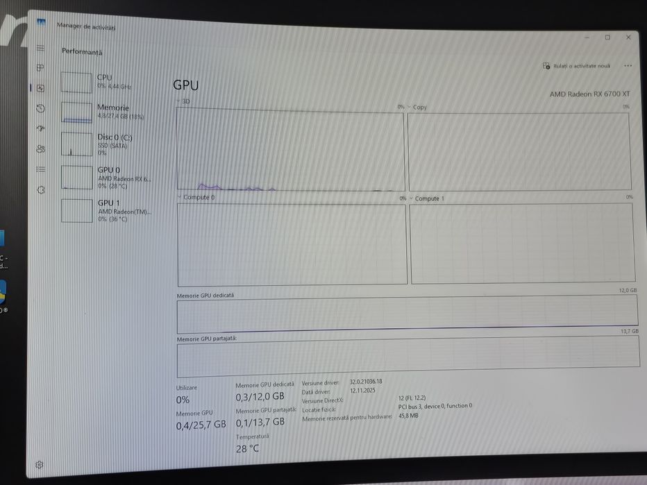 SAPPHIRE PULSE AMD Radeon RX 6700 XT 12GB GDDR6 192bit  Placa video