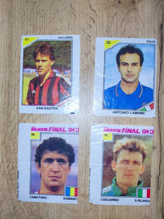 Продавам картинки от  дъвки ULKER FINAL