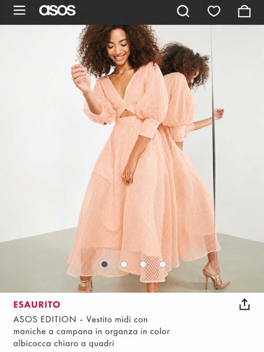 Asos xs нова рокля