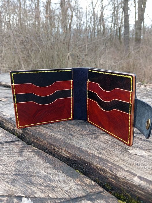 Portofel bărbătesc piele handmade