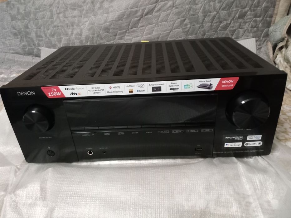 Ресивър  DENON  AVR-X 2800H DAB  8K  ATMOS