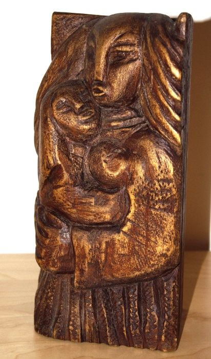 Sculpturi lemn, Statuete Anton Slijevschi