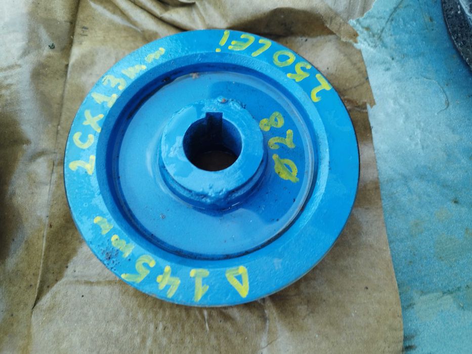 Fulie cu 2 curele 145 mm diametrul