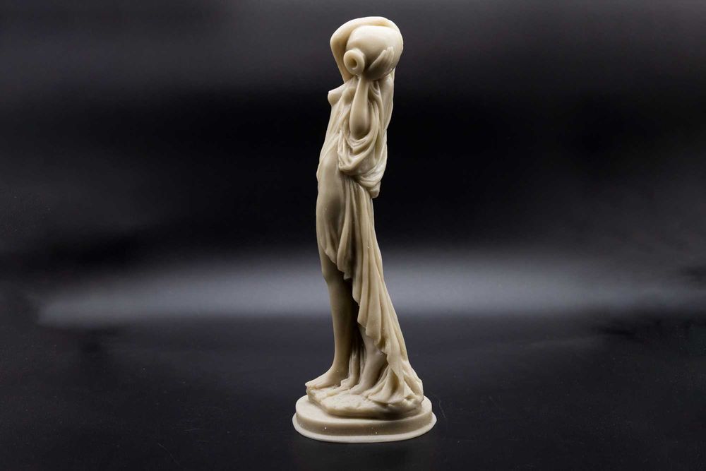 Ръчно изработена мраморна скулптура „Венера“ – гола женска фигура