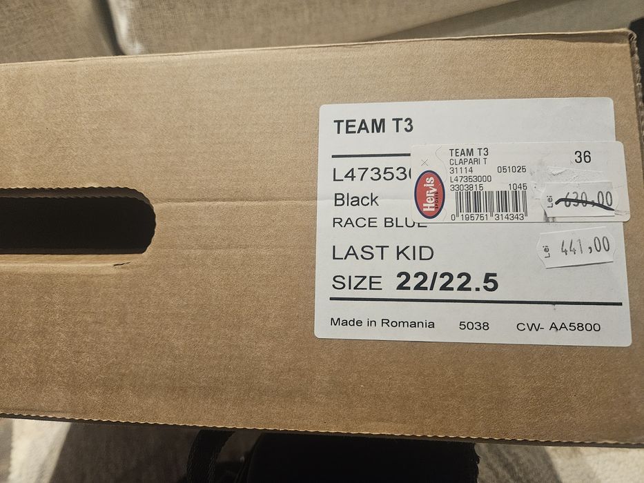 Clapari copii / Ski boots Salomon 22/22.5 (marime 35-36)