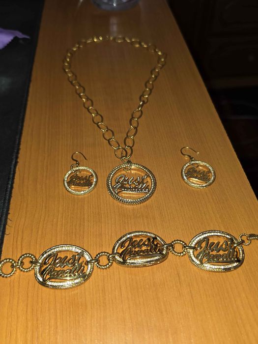 Set Just Cavalli Colier + Bratara + Cercei