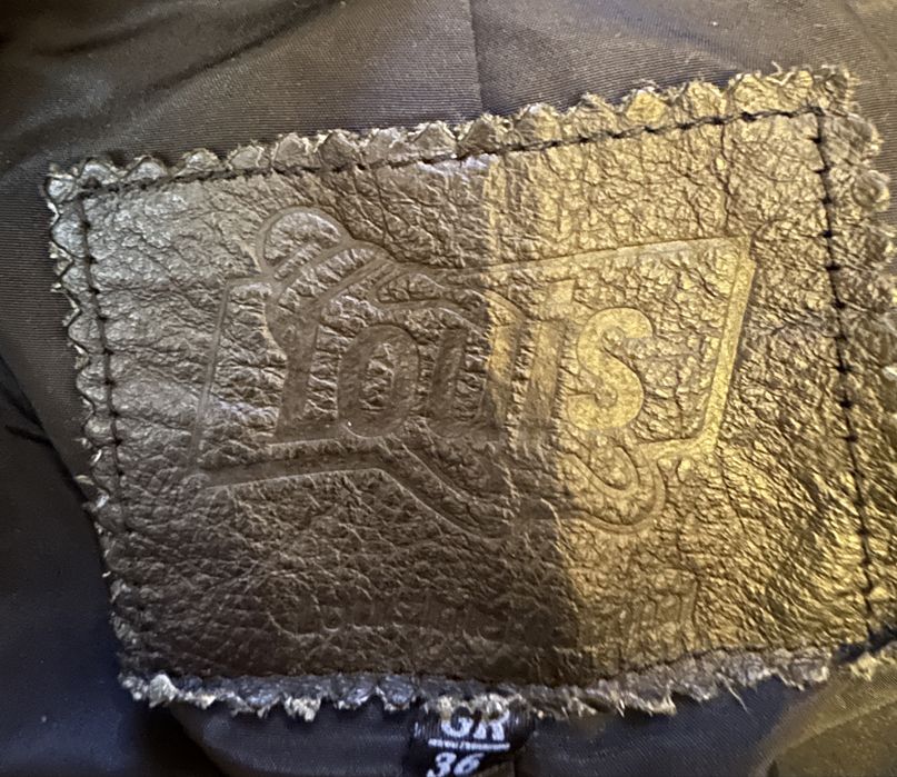 Pantaloni 100% piele naturala barbati Louis marimea M-36