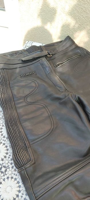 Кожен Комплект Dainese яке панталон за мотор мото чопър