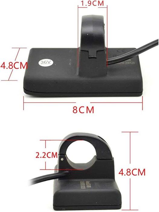 S866 LCD дисплей за електрически велосипед за интелигентен контролер