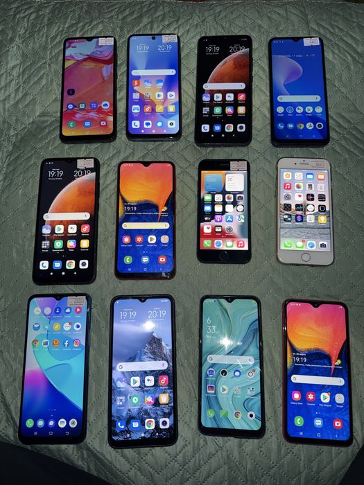 Разные телефоны без минусов