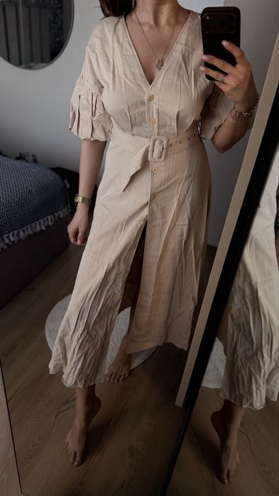 Рокля Zara с флорални мотиви