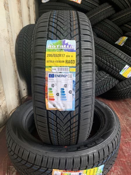 Нови всесезонни гуми ROTALLA SETULA 4 SEASON 205/55R17 95W XL НОВ DOT