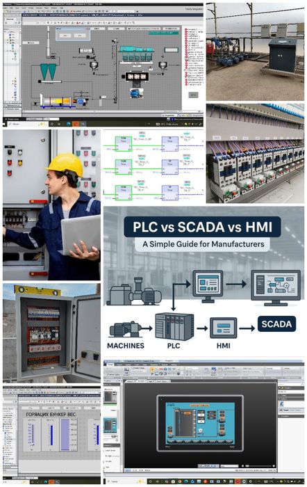 Elektronshik. KIP. ASUTP. PLC. HMI. SCADA. Chastotnik. Hizmatlari