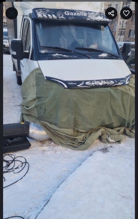 Отогрев авто в Семее