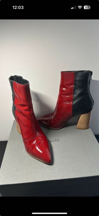 Botine piele naturala, 36