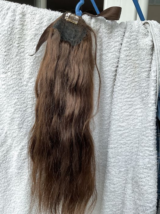 Естествена коса опашка 46 см дълга