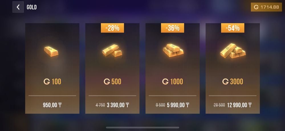 Продам Голды в Стандофф 2