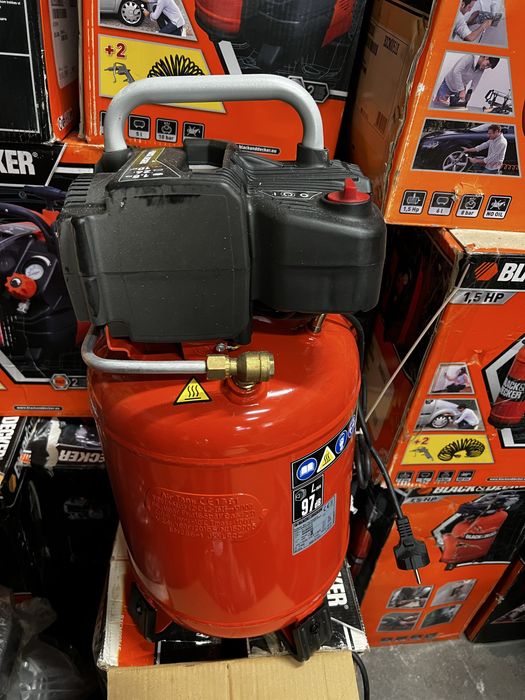 Compresor aer vertical fara ulei Black&Decker 24 Lt Resigilat Grantie